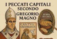 I peccati capitali secondo Gregorio Magno