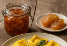 Mostarda mantovana e tortelli di zucca