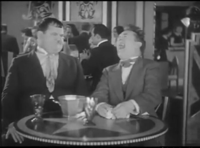 bevande anti-Sbornia 1930 Stan Laurel Stanlio; Oliver Hardy Ollio
