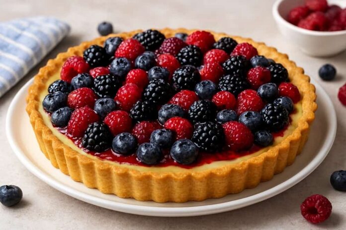crostata ai frutti di bosco