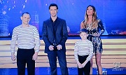 Igor e_Andrea_Matyushenko_con_Belen_e_Annicchiarico_a_Italias_Got_Talent