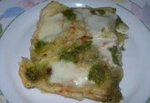 Lasagne ai sapori Sardi, Liguri e Lombardi LASAGNE AL_PESTO_E_STRACCHINO