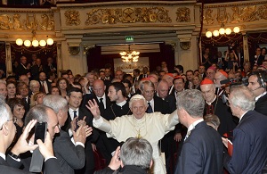 Papa alla Scala - 1 giugno 2012