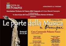 NAPOLI. «Le Porte della Musica» a Pompei Le porte della Musica