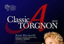 TORGNON (AO). MASTER CLASS di Alto Perfezionamento in canto lirico con KATIA RICCIARELLI Torgnon - KATIA RICCIARELLI