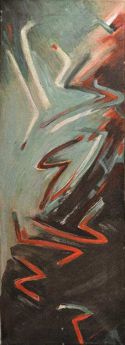 Hans Richter_-_Variation_sur_le_theme_Gestes_Simples_1960_olio_su_tela_cm_85x317