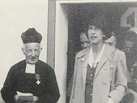 VALPELLINE 9 SETT 1942 Abbe Henry e Principessa di Piemonte in occasione festeggiamenti 50 anni di sacerdozio dellAbbe