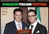 hoboken italian festival president john sciancalepore roberto pansini