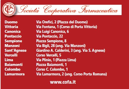 Farmacie COFA - MILANO