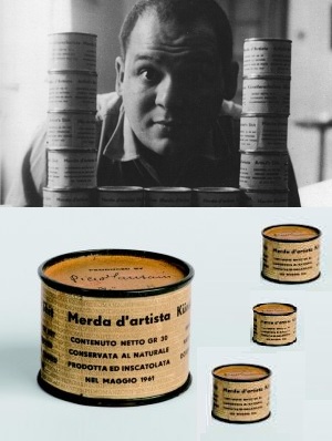 Piero Manzoni merda d'artista