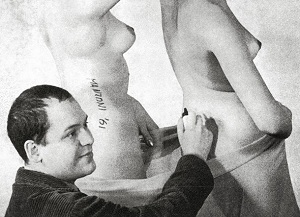 Piero Manzoni nudo di donna