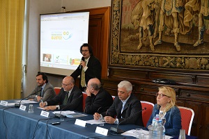 Da Sx. Riccardo Garosci -Giorgio Donegani - Andrea Sermonti - Stefano Zangara -Evelina Flachi In piedi Giuseppe Carlotti