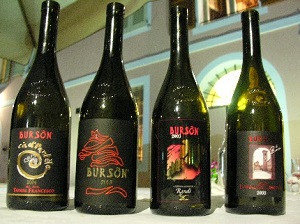 burson vino etichette