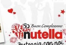 NUTELLA della Ferrero festeggia il 50* compleanno NUTELLA 50