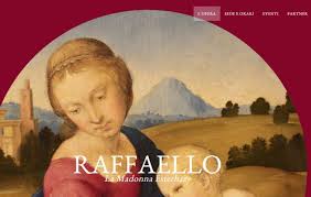 RAFFAELLO LA MADONNA CON IL BAMBINO
