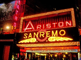 Teatro Ariston Sanremo 2013