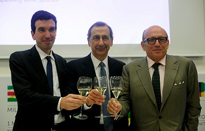 Ministro Maurizio Martina - Giuseppe Sala - Presidente Franciacorta Maurizio Zanella