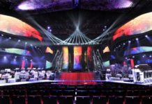 UNA CAMPANULA CHE PROFUMA DI TECNOLOGIA Sanremo 2015 - Scenografia