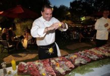 IL RE DEL CATERING ITALIANO A NOZZE IN SHOW COOKING Lo Chef Gaetano Quattropani