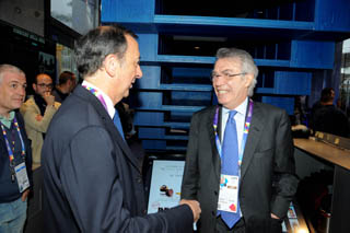 Expo 23 maggio 2015 - Giuseppe Sala con Massimo Moratti