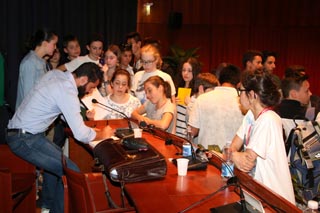 Pellisier mentre rislascia autografi 1 r