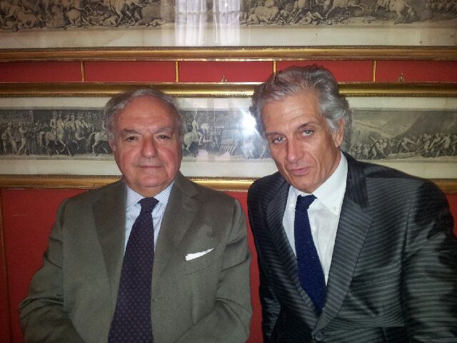da destra: Massimiliano Finazzer Flory - Colombo Clerici Massimiliano Finazzer Flory - Colombo Clerici