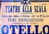 TEatro alla scala OTELLO