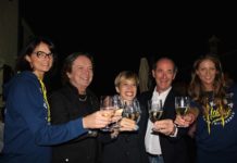 “La Vigna di Sarah”: PRIMA VENDEMMIA NOTTURNA del NORD ITALIA Sarah Dei Tos tra Zaia - Red Canzian e le due campionesse Imoco Volley r