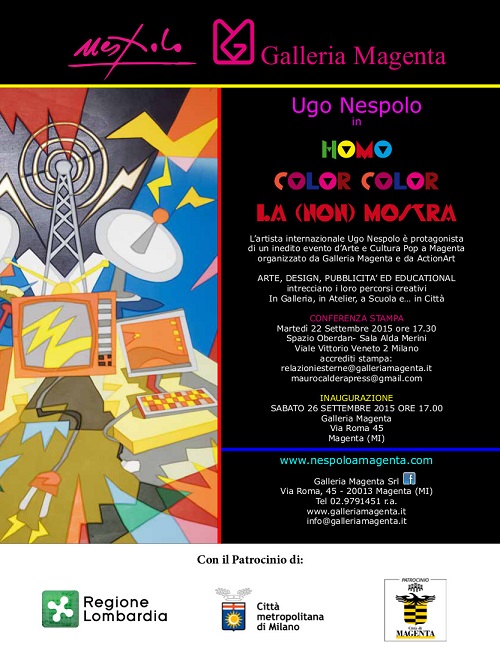 f ugo nespolo promozionale