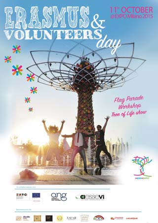 Locandina Erasmus Volunteers Day R Locandina Erasmus Volunteers Day r