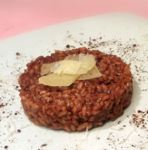 risotto al cacao