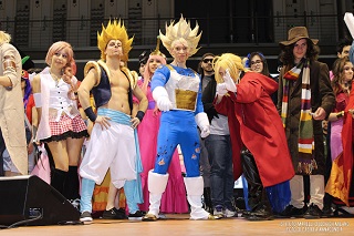 COSPLAYERS sul palco di Cartoomics 24