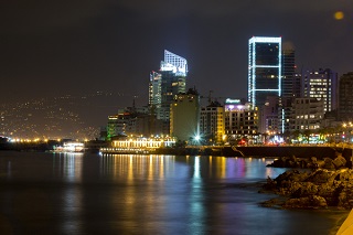 Beirut - Corniche di notte 24
