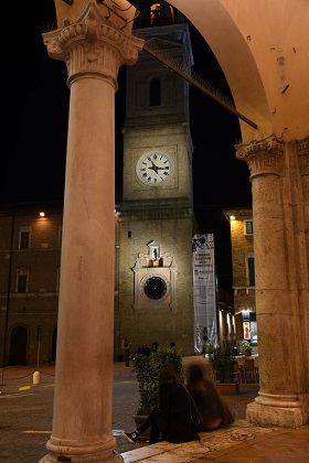 Orologio torre civica Macerata