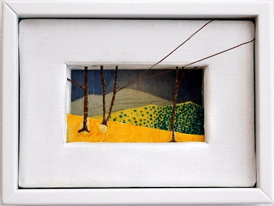 Marta Cerminara I luoghi dellanima 15cm x 20cm x 7cm tecnica mista su tela 2015