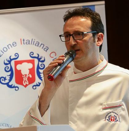 il Presidente della Federazione Italiana Cuochi Rocco Pozzulo