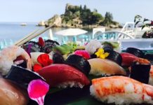 TAORMINA. SUSHICILIANO: QUANDO I PRODOTTI SICULI INCONTRANO LA CUCINA GIAPPONESE Nigiri Sushiciliano Fusion LaPlage r