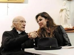 DON GALLO CON ALBA PARIETTI DON GALLO CON ALBA PARIETTI