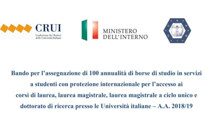 Universita 100 Borse Di Studio A Studenti Per Protezione Internazionale Universita 100 Borse Di Studio A Studenti Per Protezione Internazionale