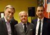 Il presidente di Assoedilizia Achille Colombo Clerici tra il Ministro Graziano Delrio ed il Sindaco di Milano Giuseppe Sala