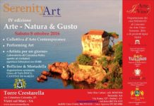 SALERNO/ VIETRI SUL MARE. IV EDIZIONE ARTE NATURA GUSTO – 08.10.16 locandina