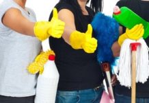 uomini donne lavori casa