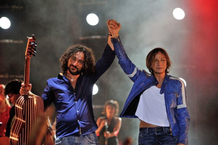 Francesco Loccisano e Gianna Nannini