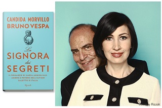 La Signora dei Segreti Bruno Vespa e Candida Morvillo