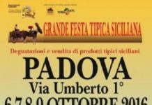 PADOVA. SICILIA VIVA IN FESTA 2016 PADOVA SICILIA IN FESTA