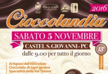 CASTEL SAN GIOVANNI (PC) CIOCCOLANDIA 2016 Locandina Cioccolandia 2016