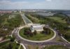 Washington, l'area dei Memorials vista dall'alto