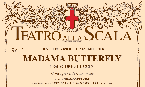 Teatro Alla Scala Convegno Madama Butterfly TEATRO ALLA SCALA CONVEGNO MADAMA BUTTERFLY