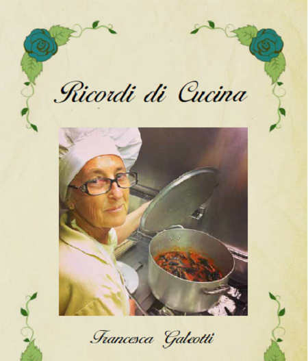 LIBRO RICORDI DI CUCINA di FRANCESCA GALEOTTI
