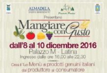LATINA. MANGIARE CON GUSTO 2016 MANGIARE CON GUSTO